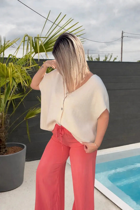 Pantalon fluide Coccio Maddy & Co