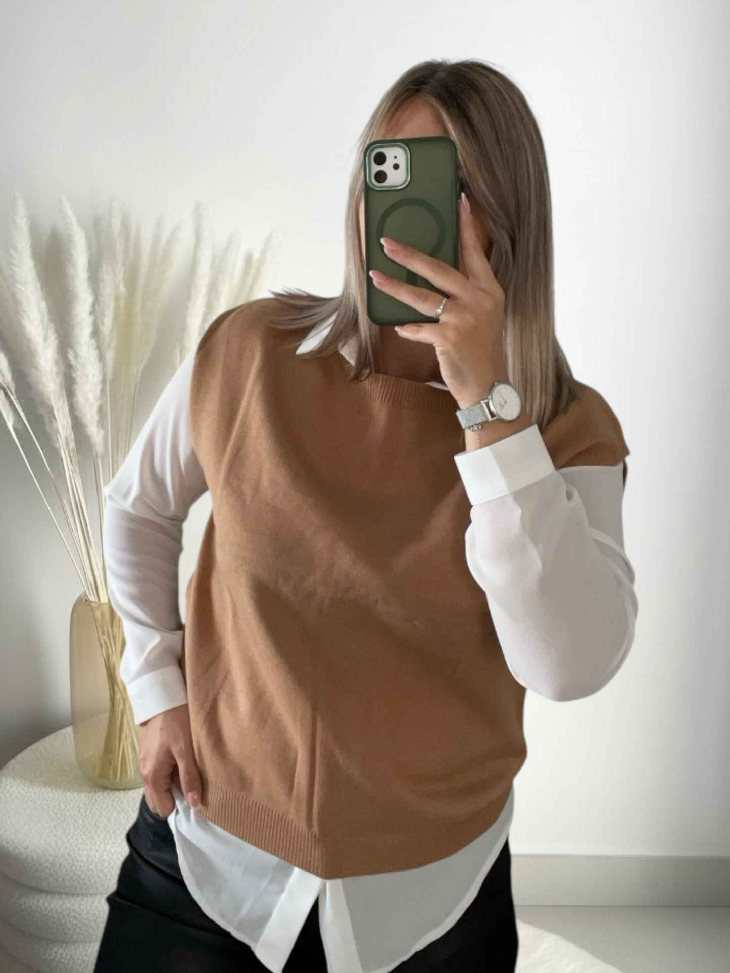 Pull sans manches CLARA