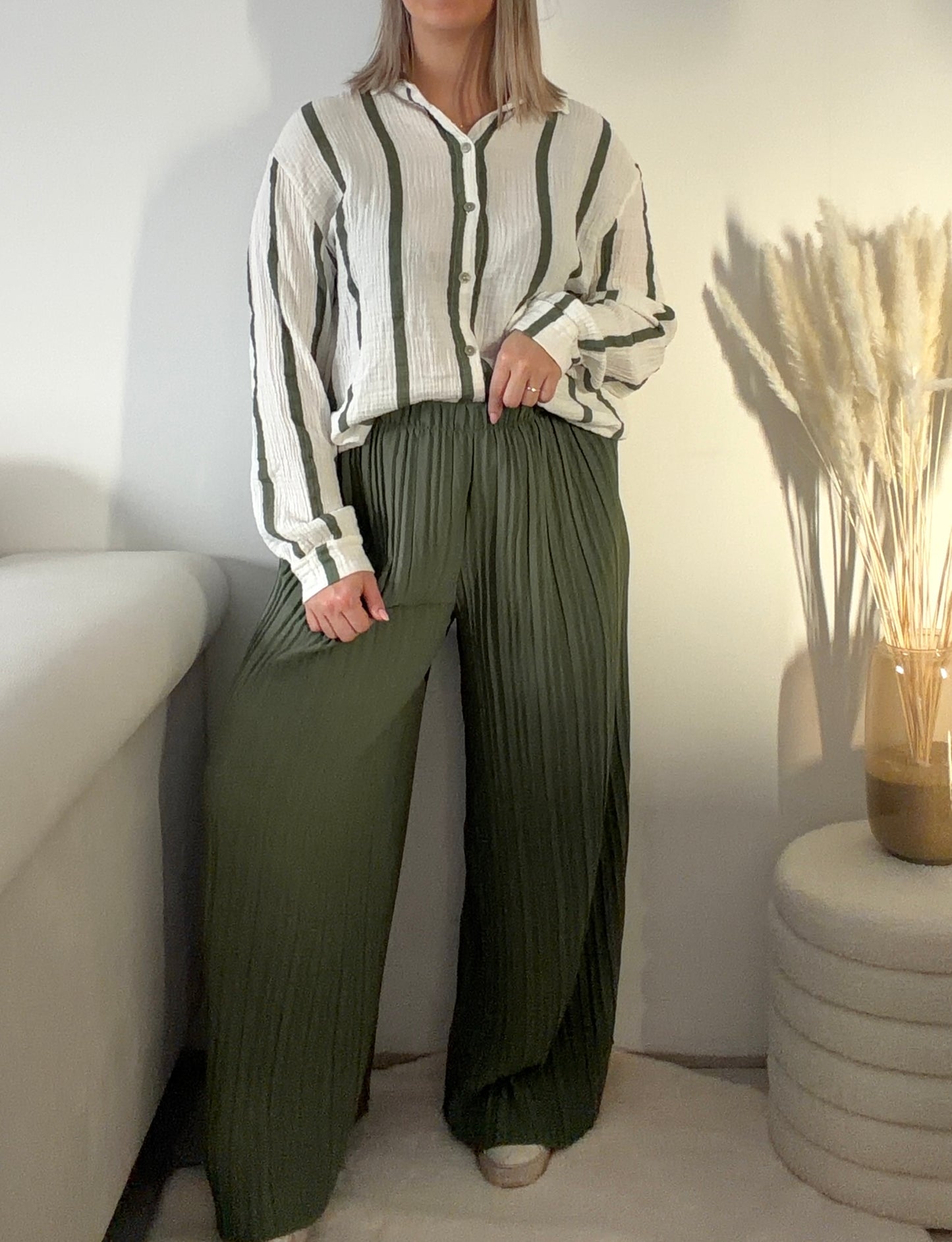 Pantalon Alma - Kaki