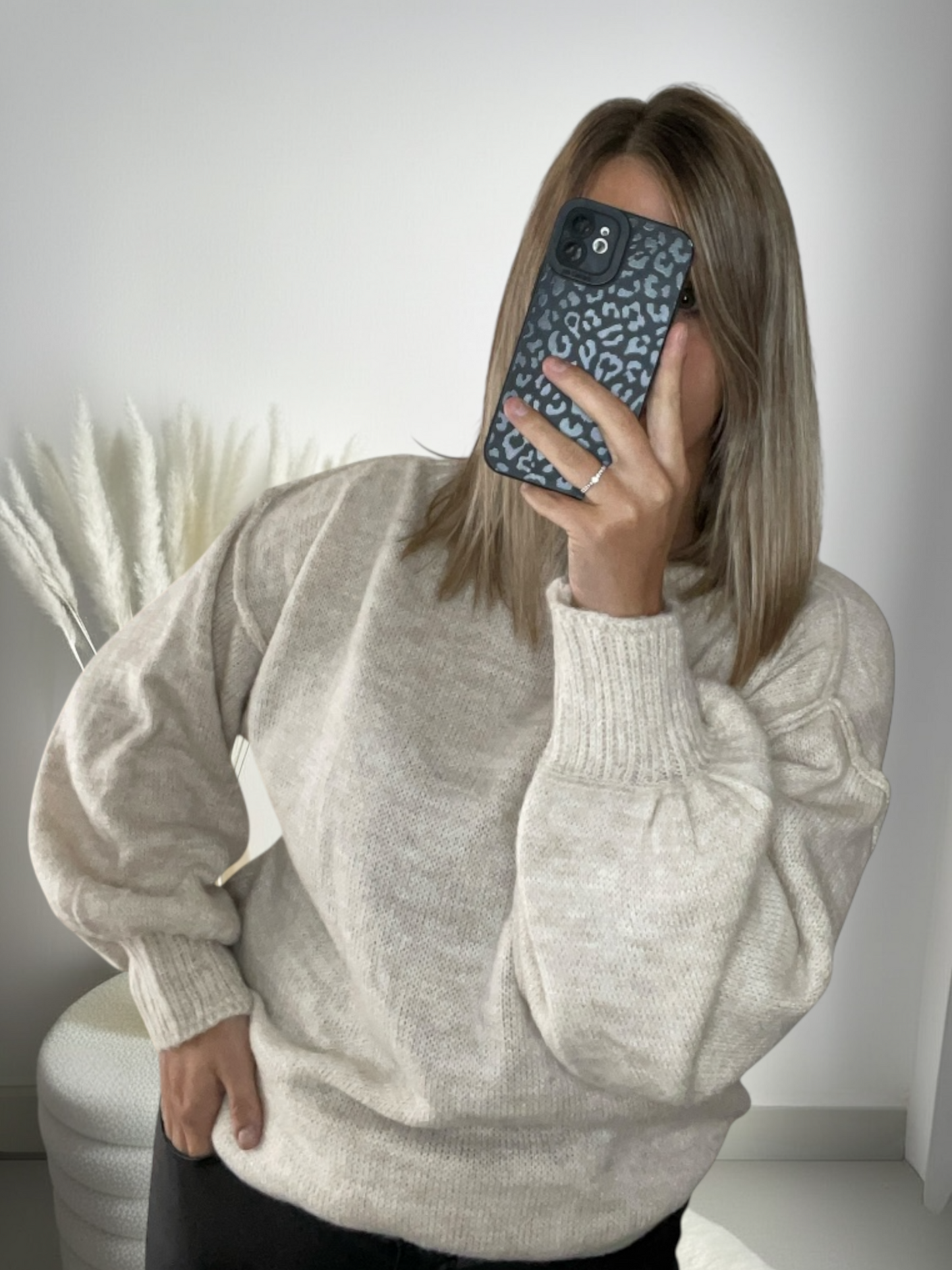 Pull col montant KEYNA