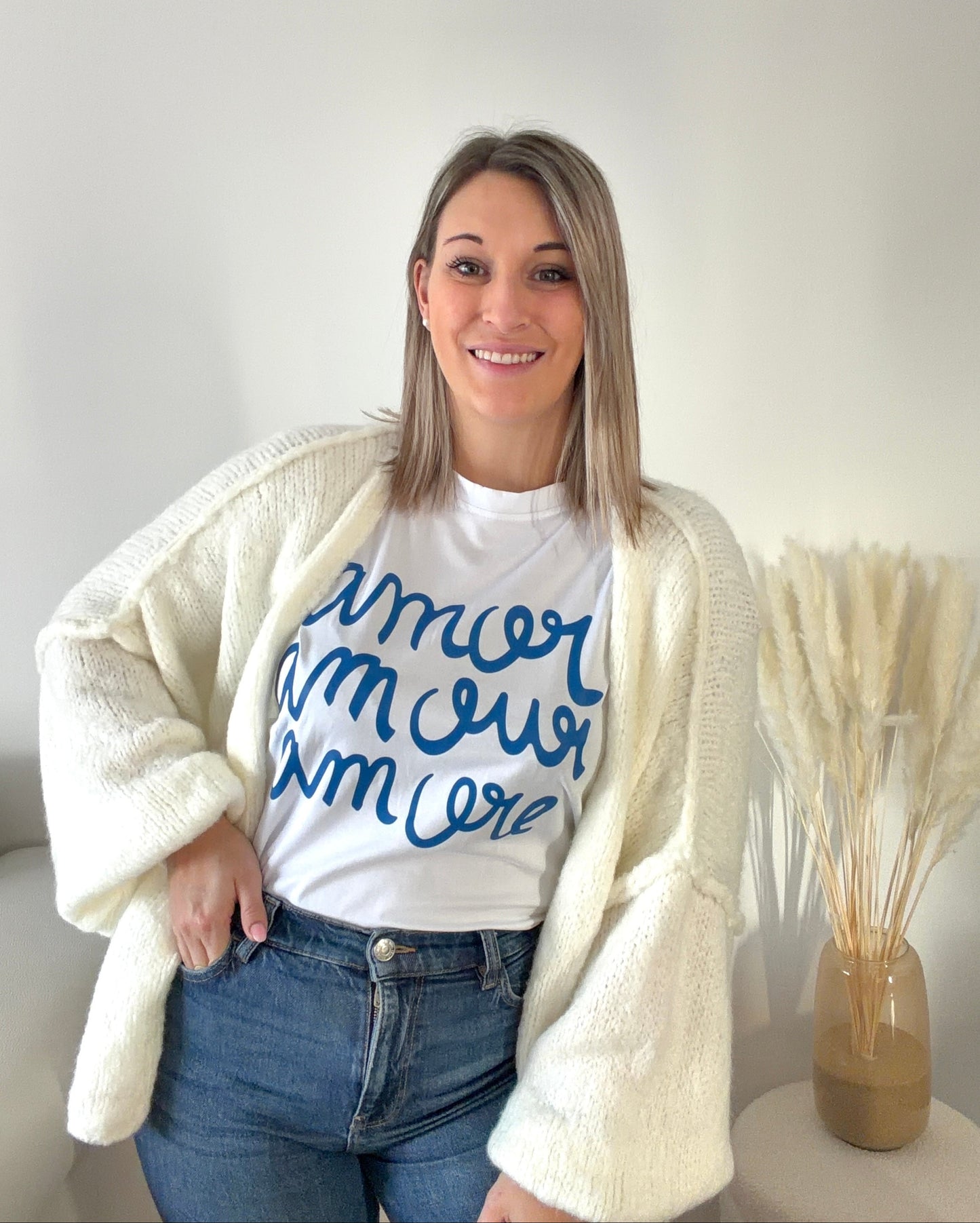 T-shirt oversize - Amour