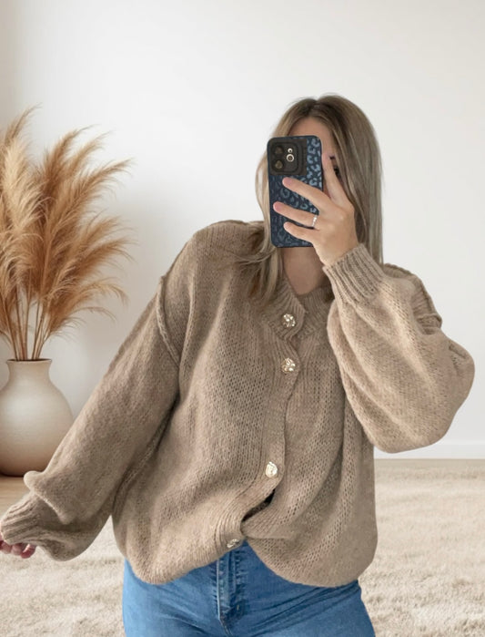 Gilet à boutons CAMILLE