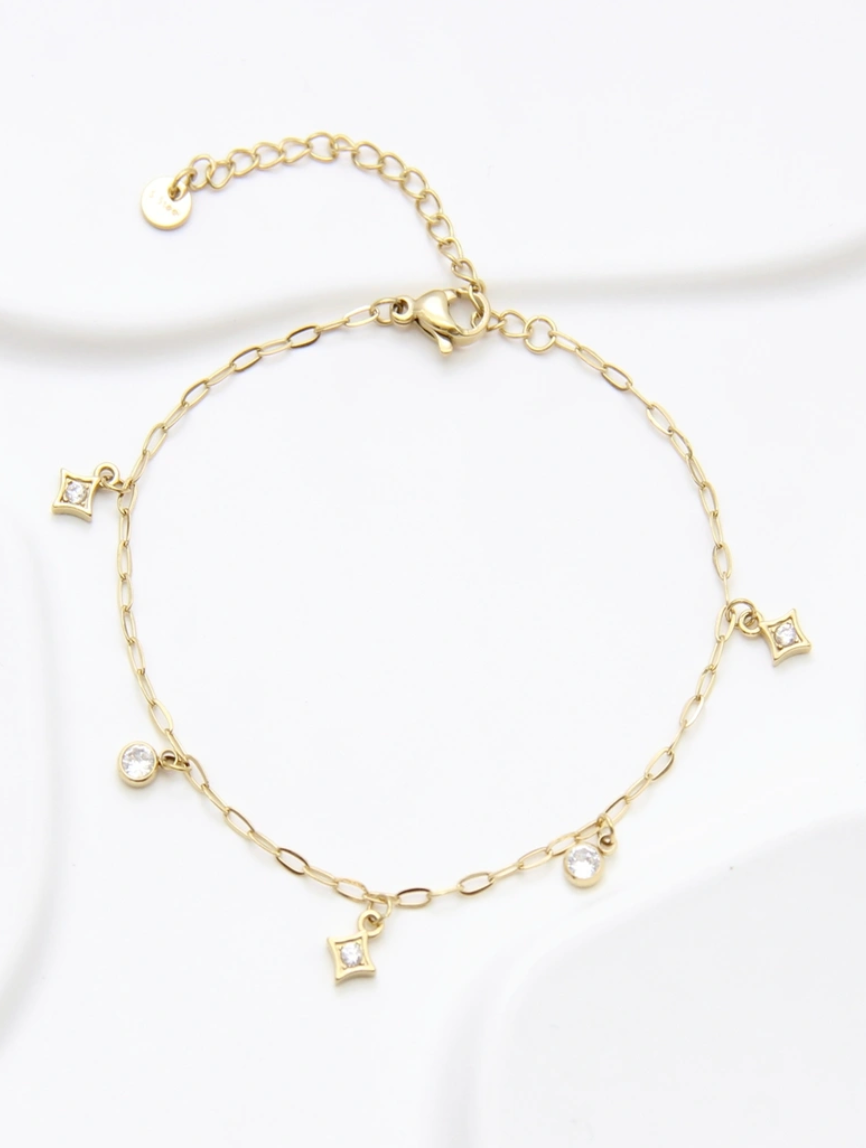 Bracelet doré - CHARMS