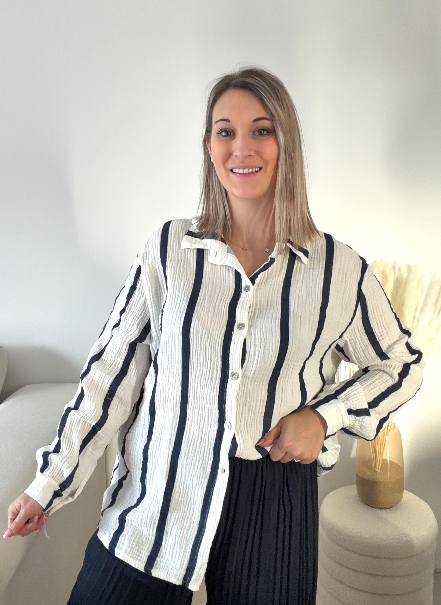 Chemise Bleu - Serena