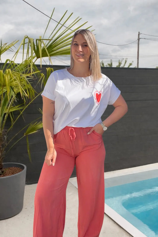 Pantalon fluide Coccio Maddy & Co