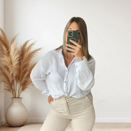 Chemise en gaze de coton