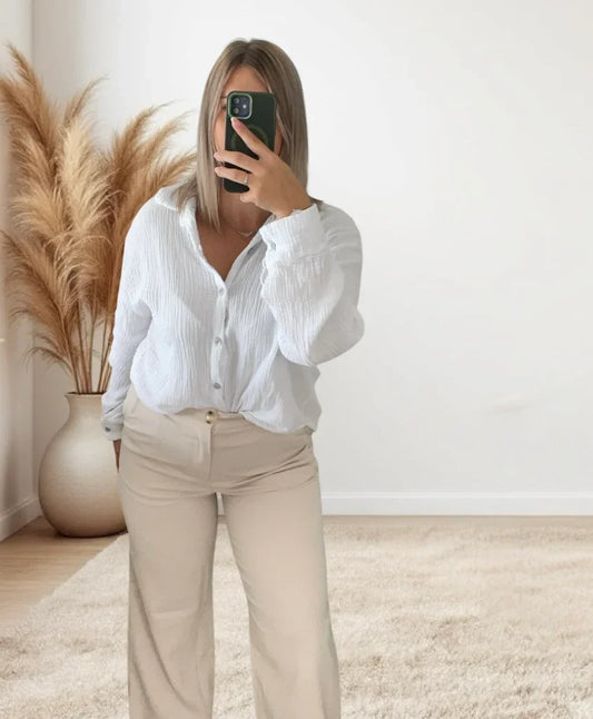 Chemise en gaze de coton