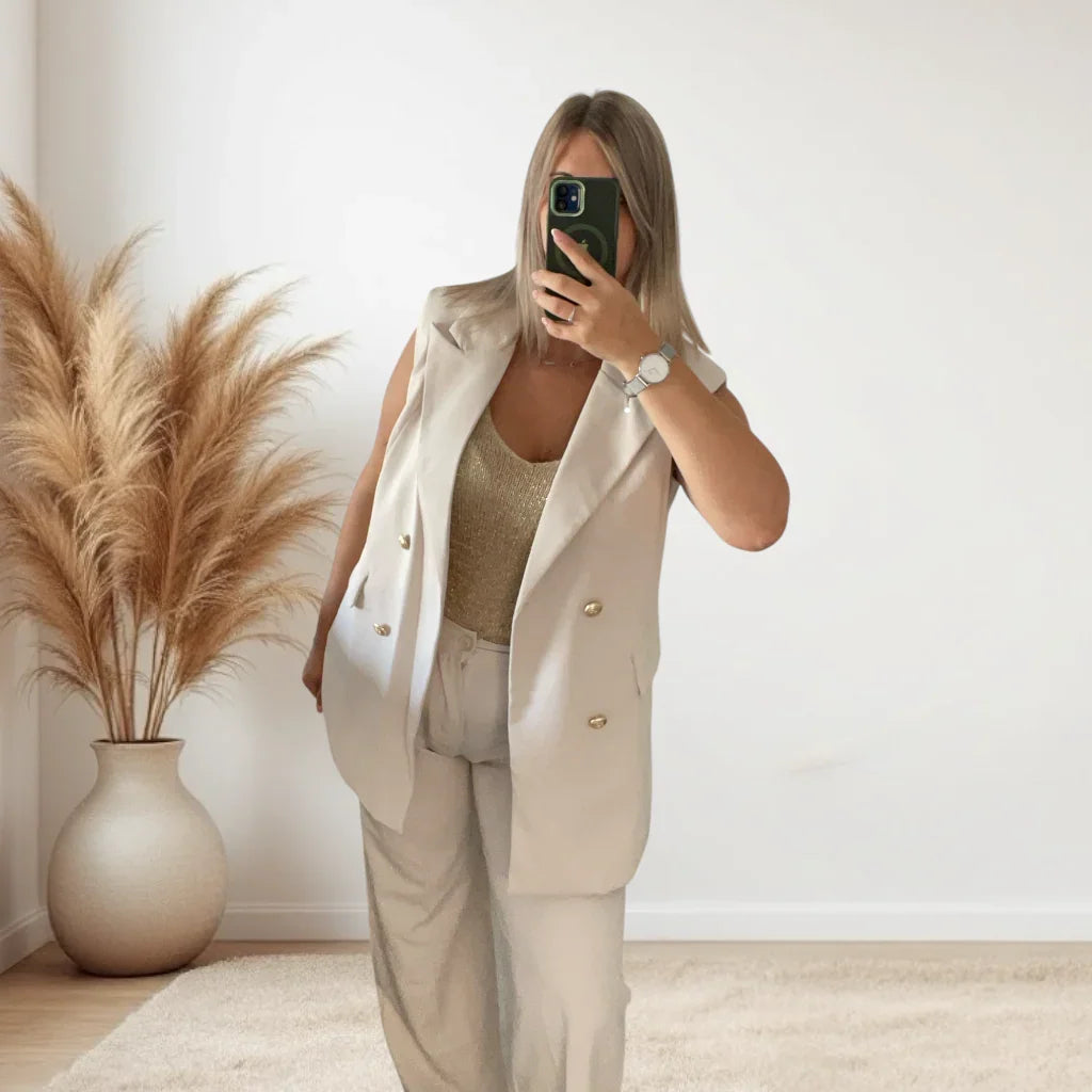 Blazer Léane sans manches