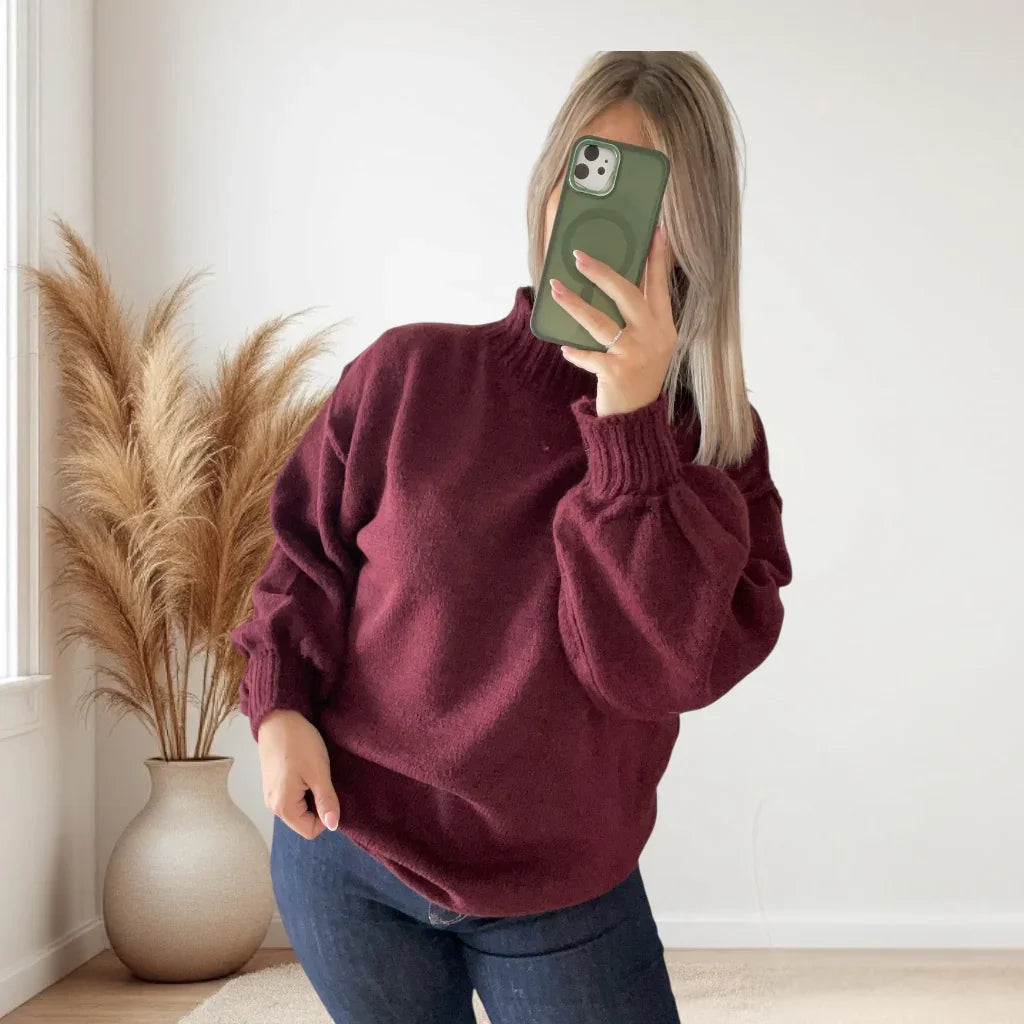 Pull col montant KEYNA