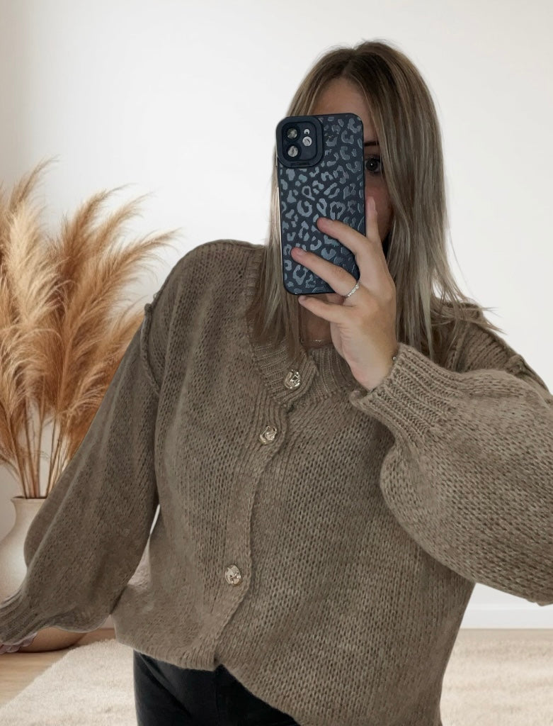Gilet à boutons CAMILLE
