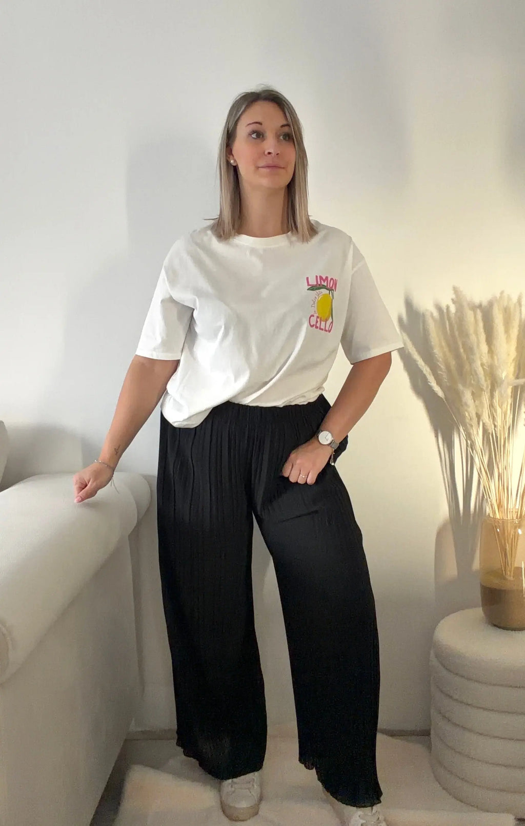 Pantalon Alma - Noir Maddy & Co
