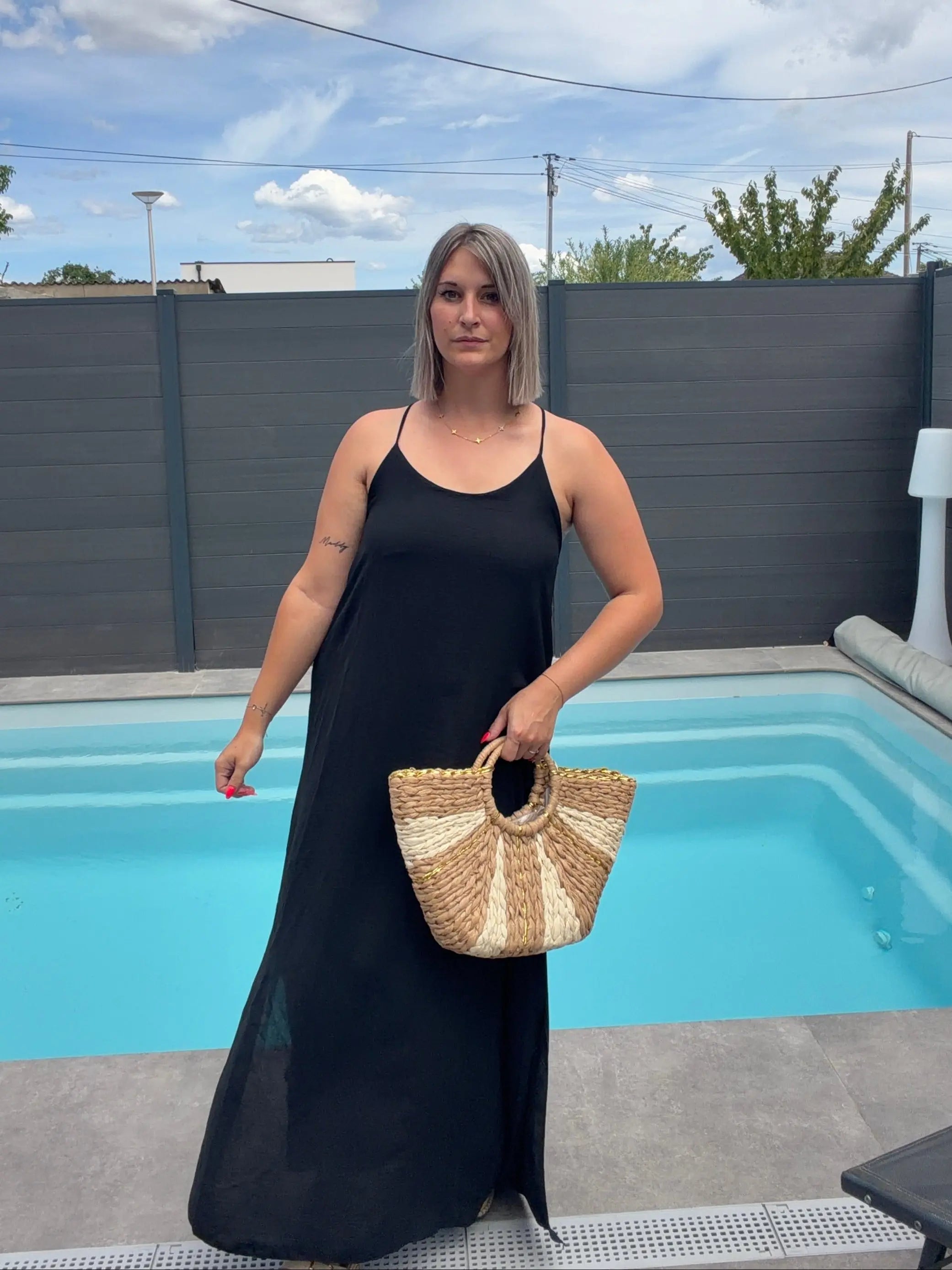 Robe Paula - Noir Maddy & Co