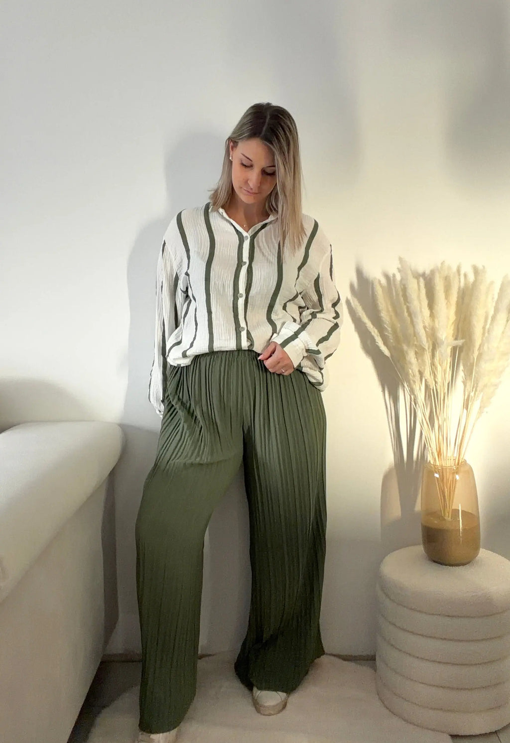 Pantalon Alma - Kaki Maddy & Co