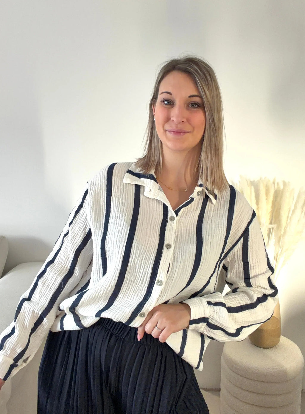 Chemise Bleu - Serena Maddy & Co