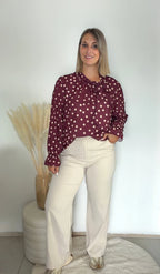 Blouse Emilie - Bordeaux Maddy & Co