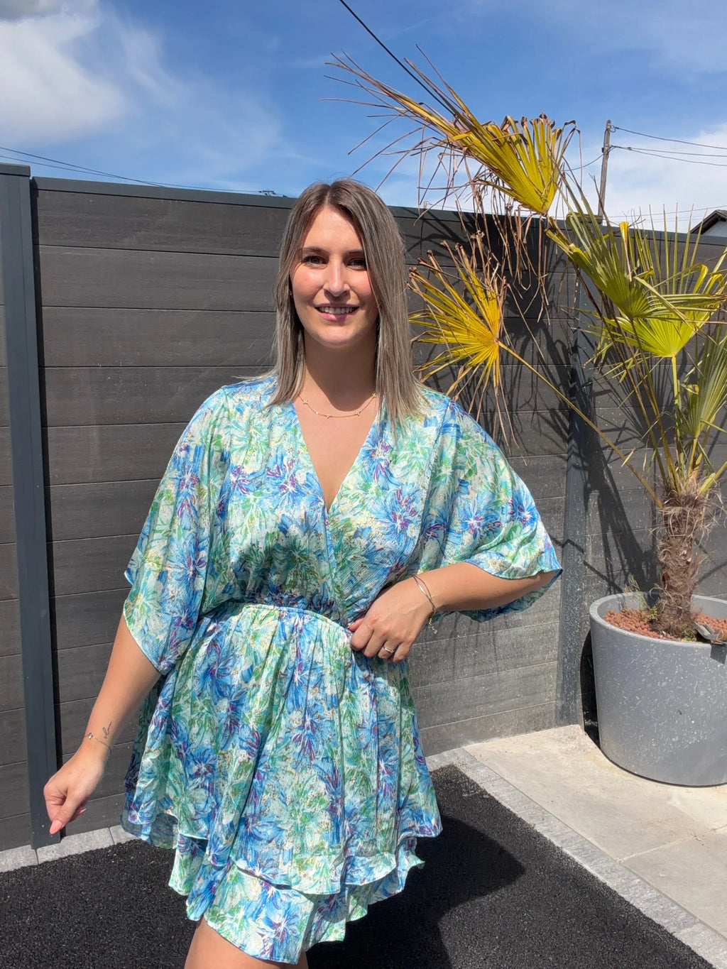Robe Ivy- Bleu Maddy & Co