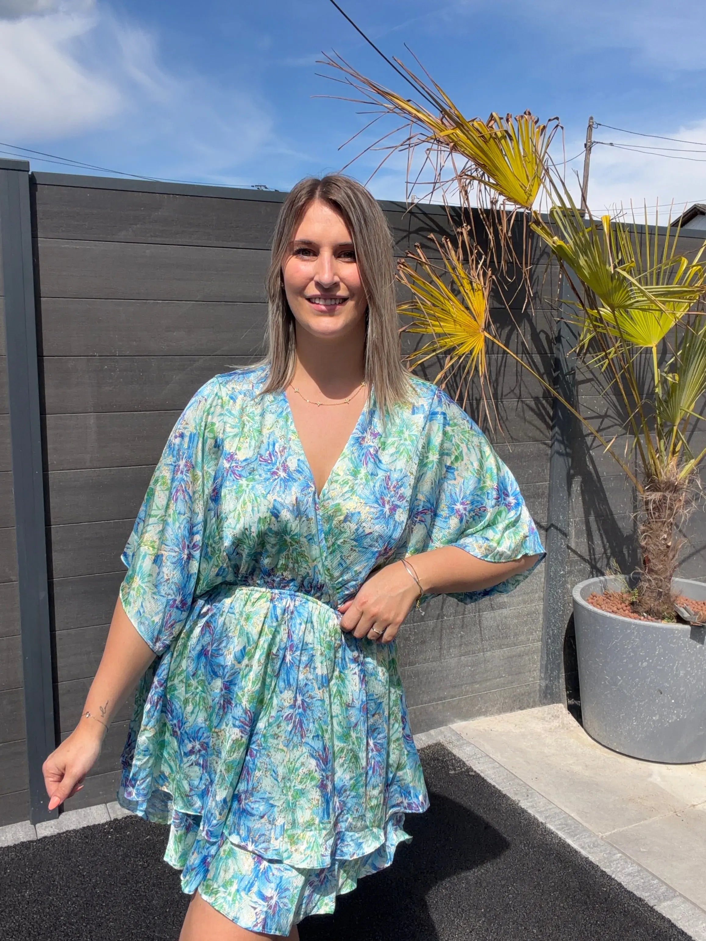 Robe Ivy- Bleu Maddy & Co