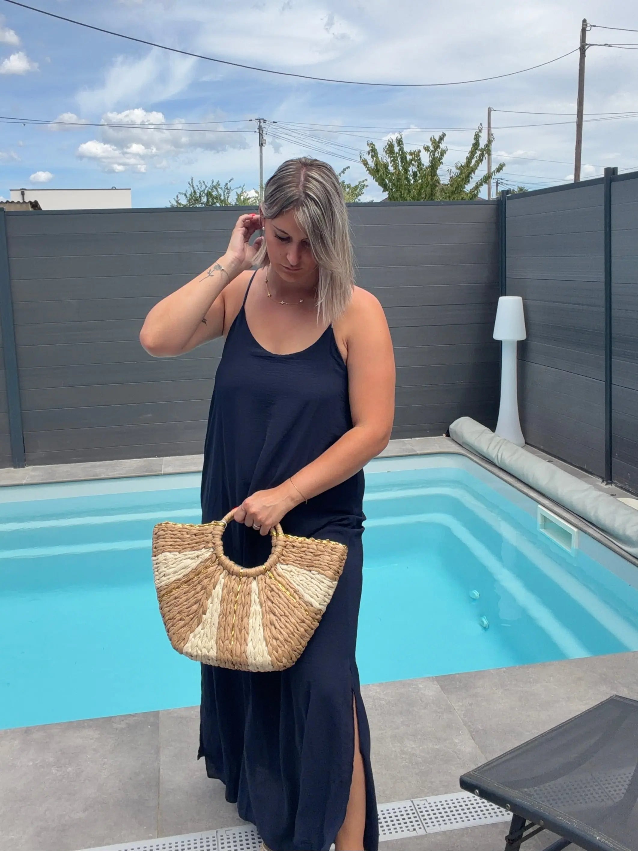 Robe Paula - Bleu marine Maddy & Co
