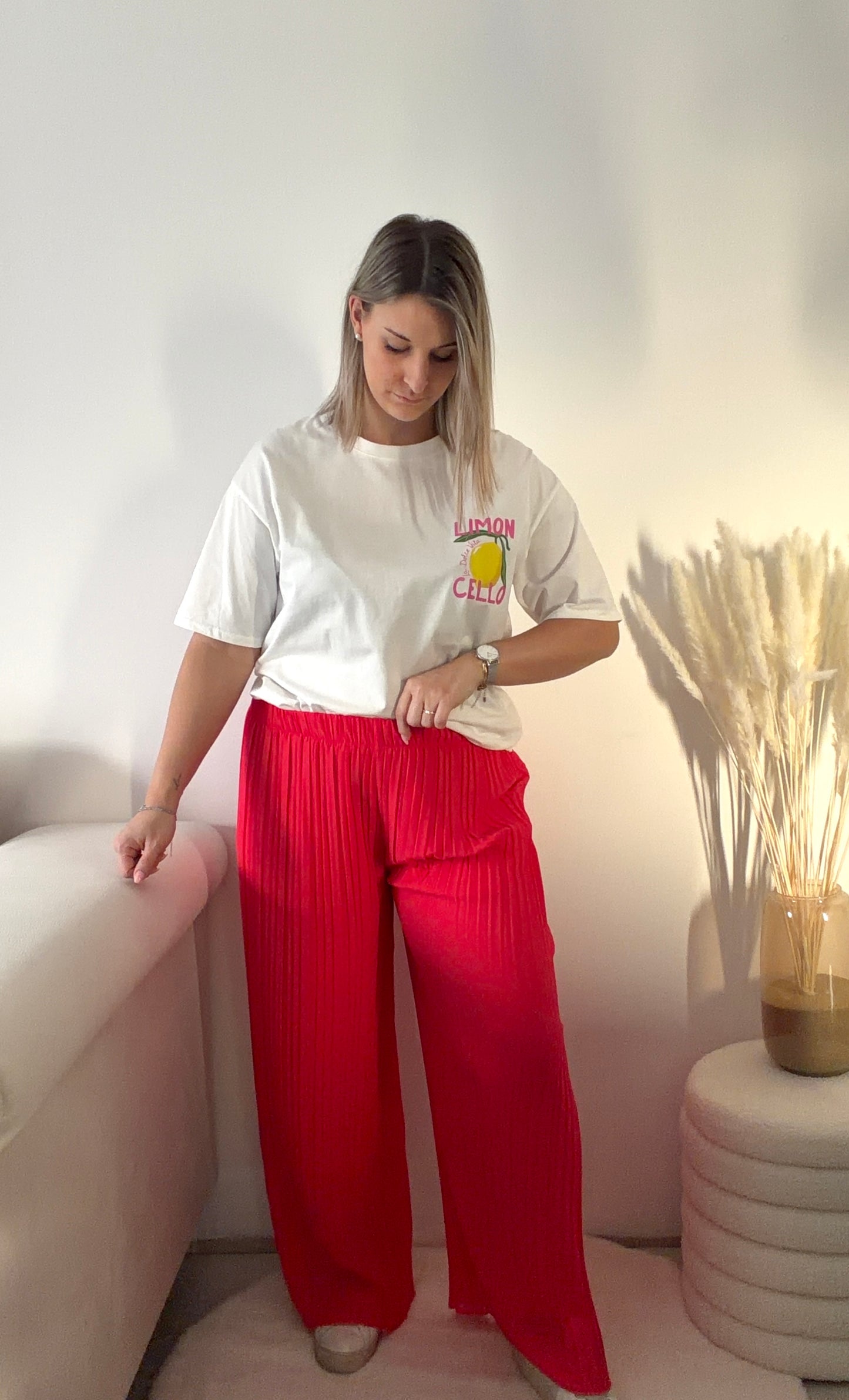 Pantalon Alma - Fuchsia