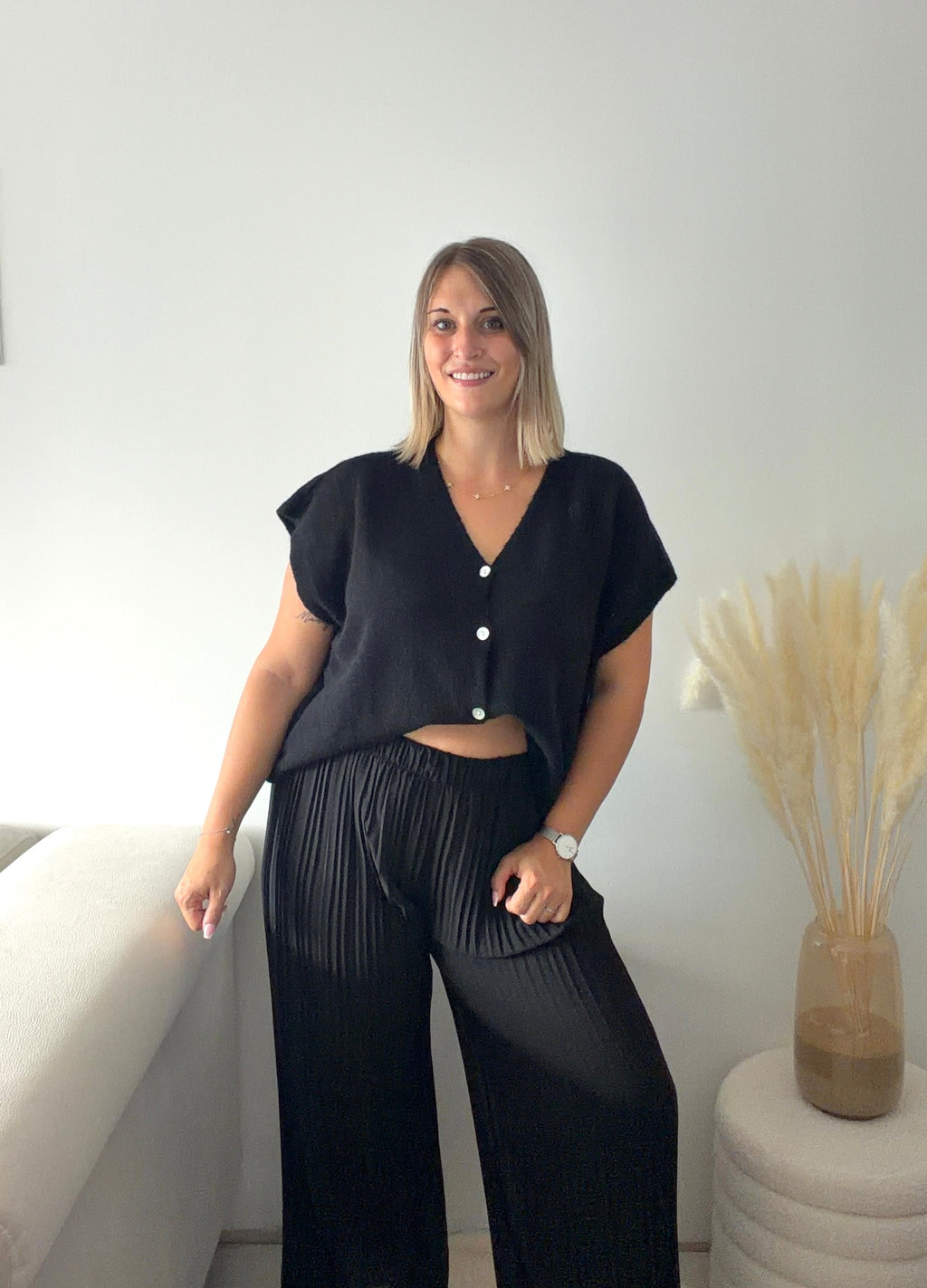 Pantalon Alma - Noir Maddy & Co