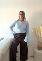 Pull en maille Azur - Bleu ciel Maddy & Co