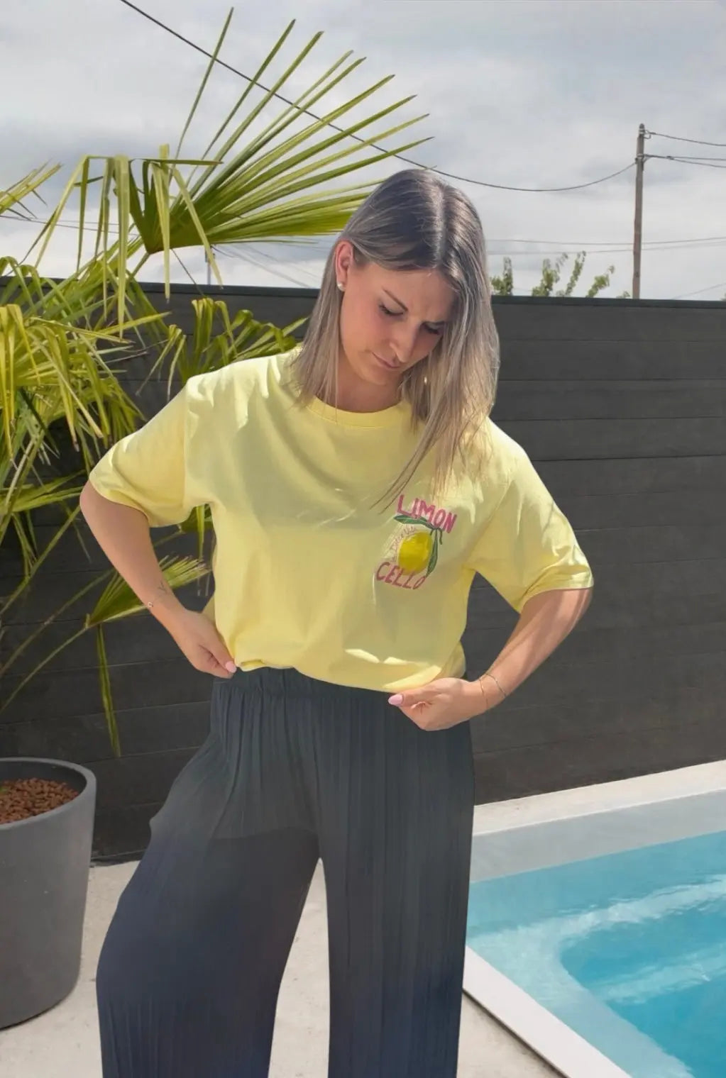 Pantalon Alma - Noir Maddy & Co