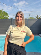 T-shirt Jaune  - St Tropez Maddy & Co