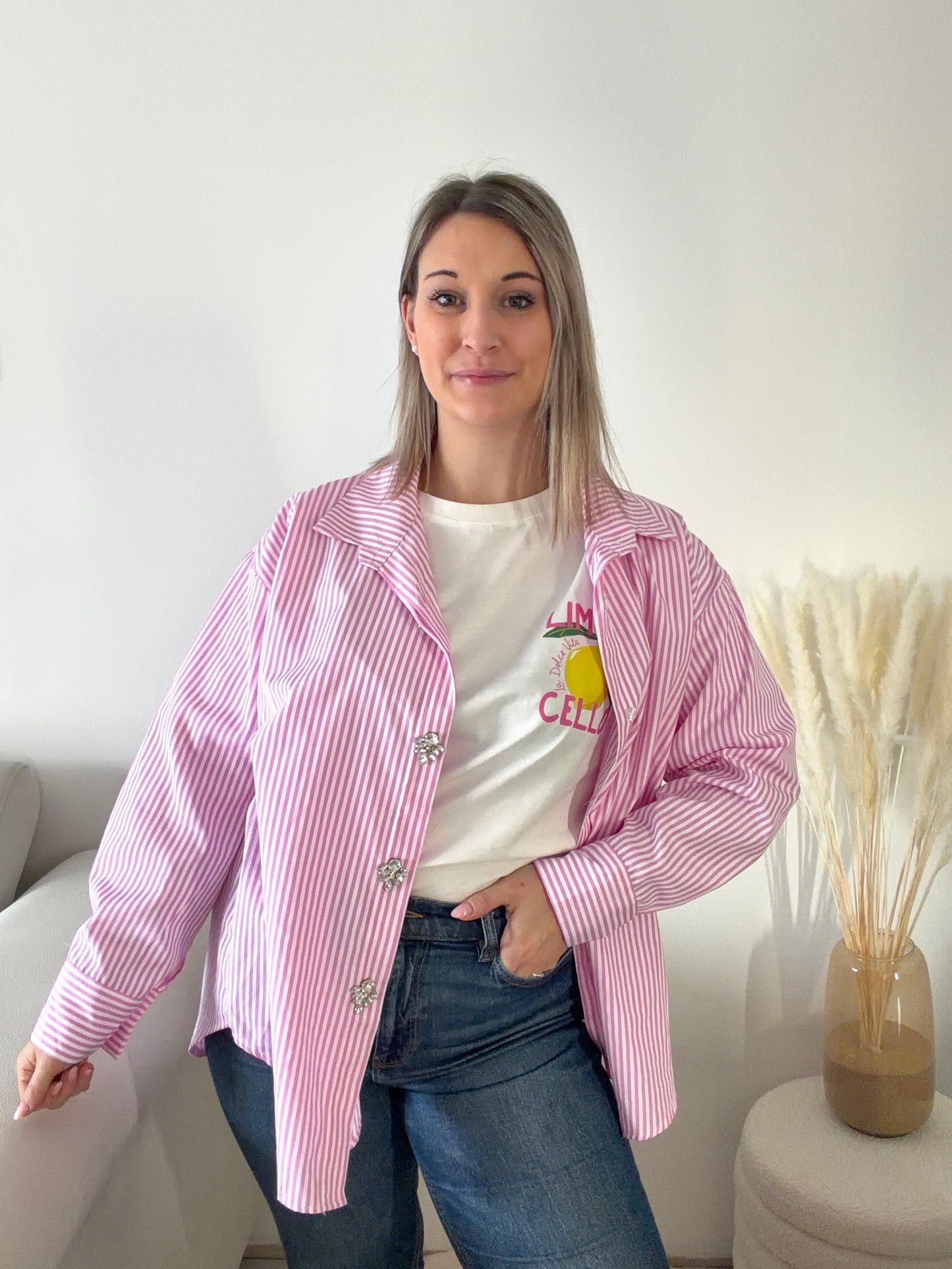 Chemise Rayures - Rosa