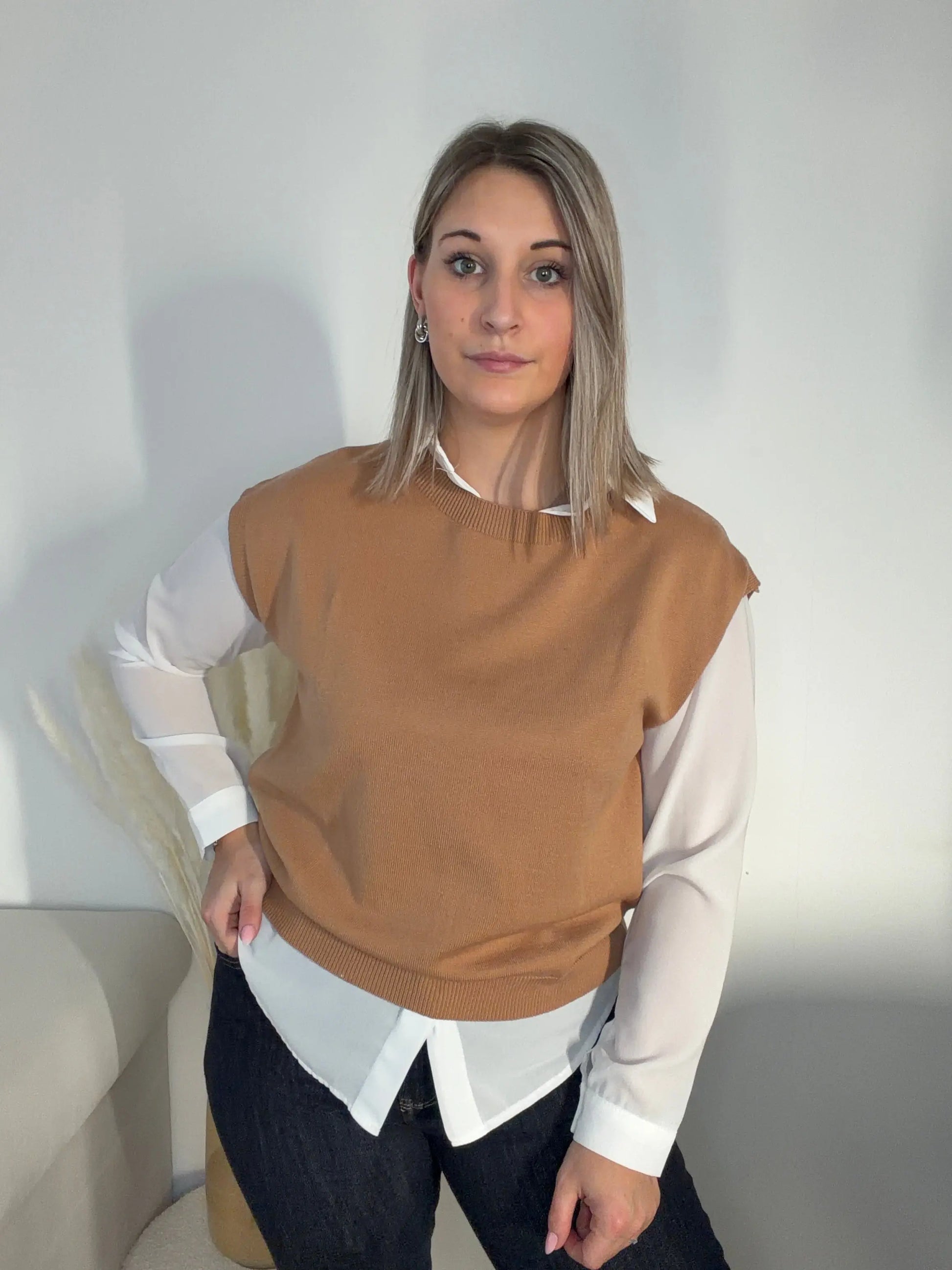 Pull sans manches CLARA Maddy & Co