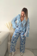 Pantalon Flora - Bleu Maddy & Co
