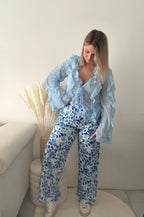 Pantalon Flora - Bleu Maddy & Co