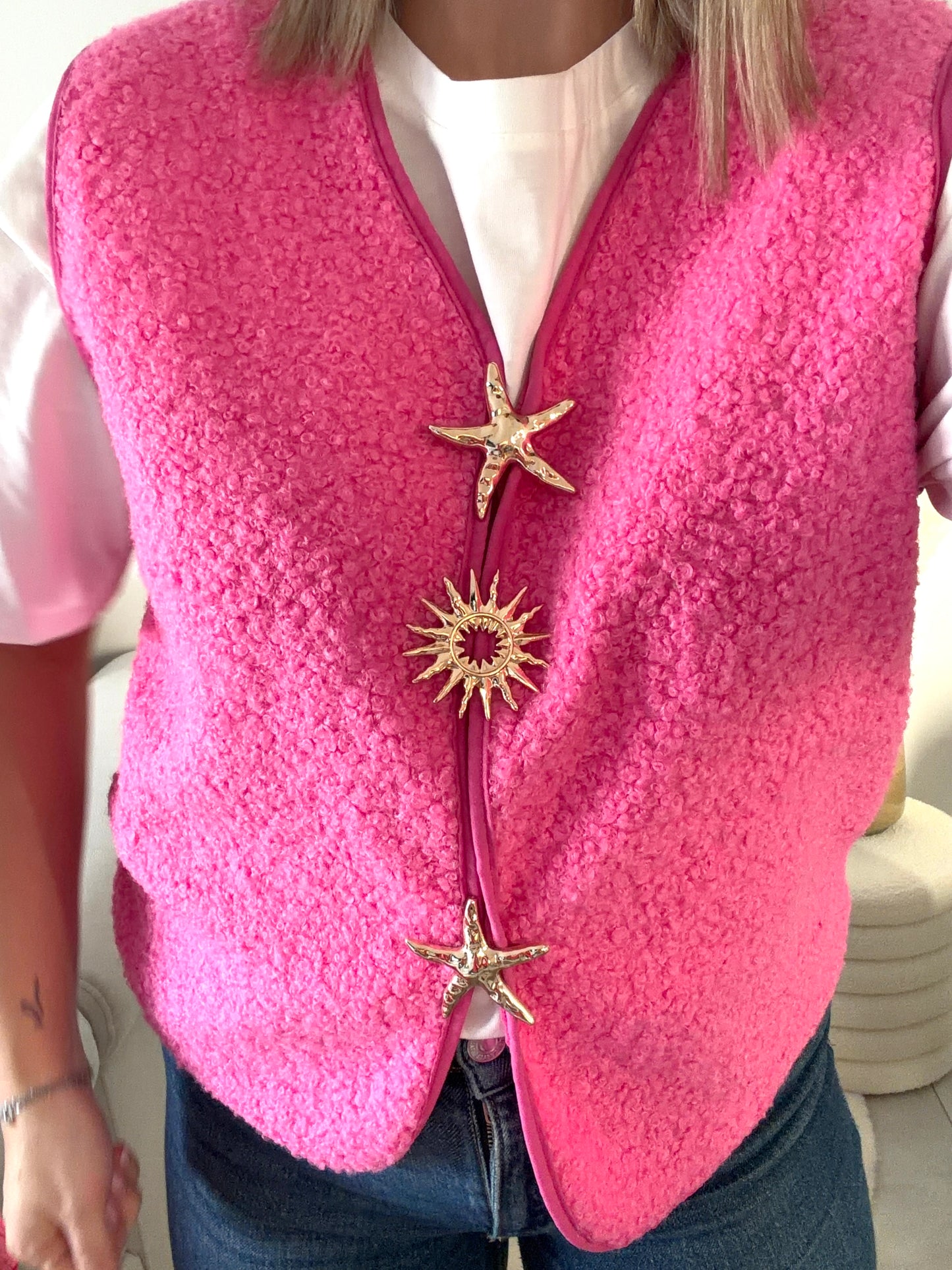 Gilet sans manches Roseline - Bijou soleil