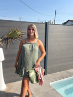 Robe Gaza - Kaki Maddy & Co