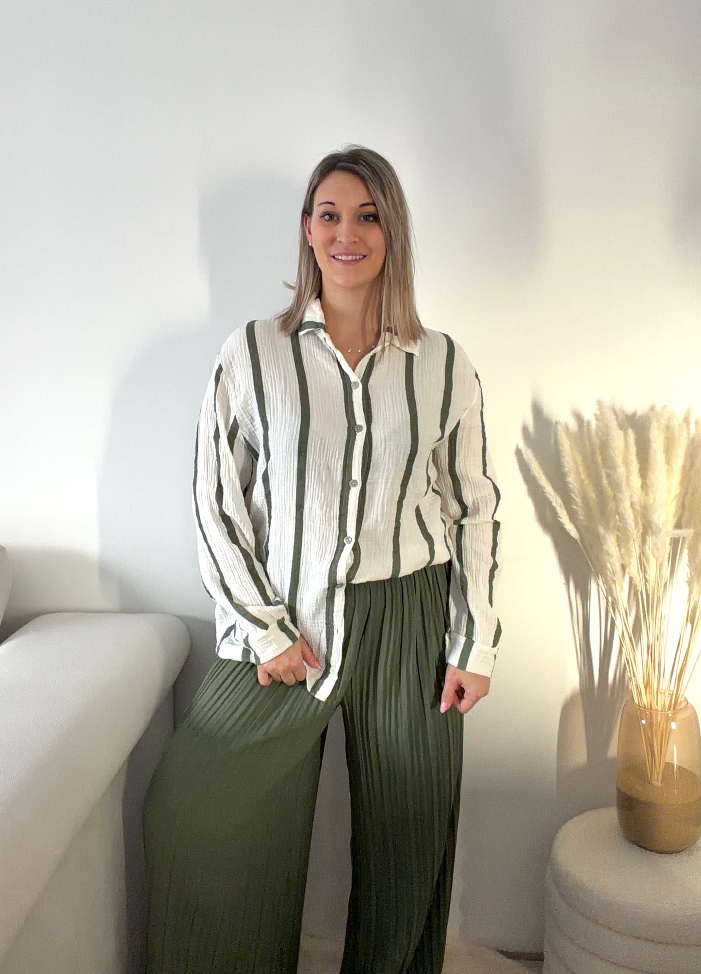 Chemise Kaki - Serena