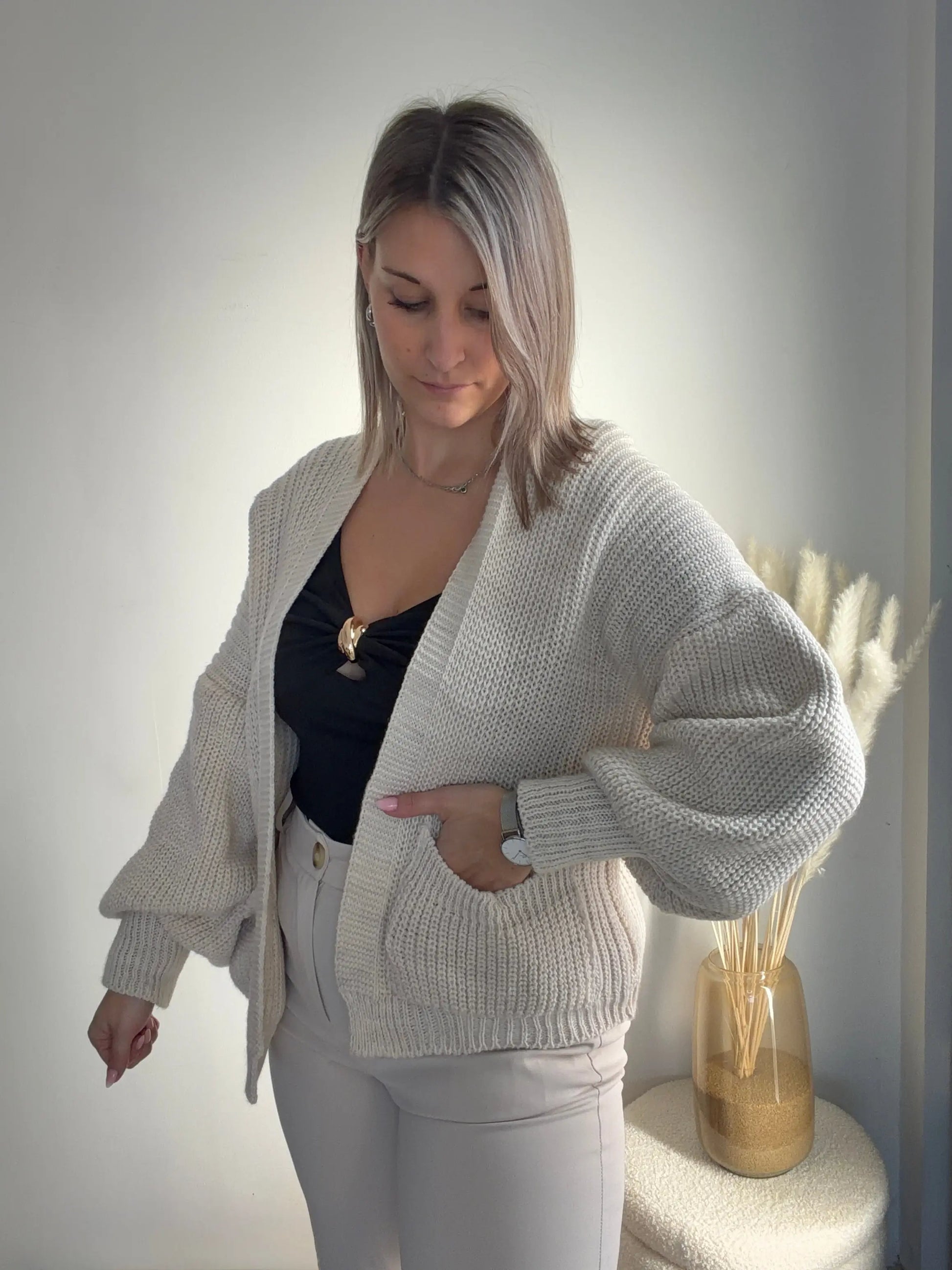 Gilet tricot LANA Maddy & Co