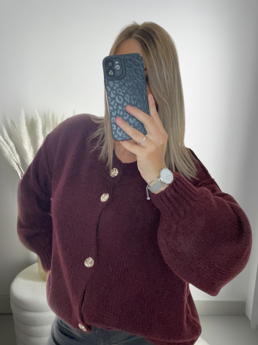 Gilet à boutons CAMILLE