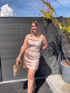 Robe courte - NALA satinée Maddy & Co