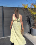 Robe Soleil - Gaze de coton Jaune Maddy & Co