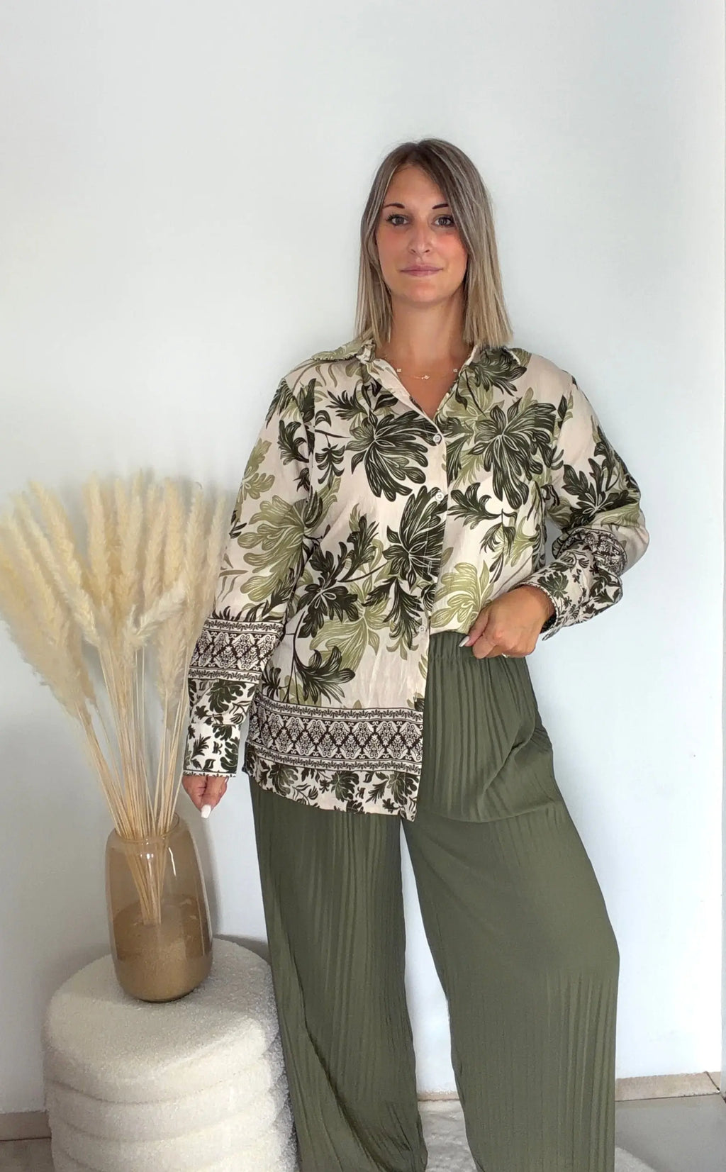 Pantalon Alma - Kaki Maddy & Co