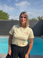 T-shirt Jaune  - St Tropez Maddy & Co