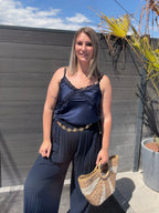 Pantalon Alma - Bleu Marine Maddy & Co