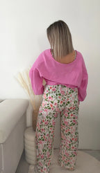 Pantalon Flora - Blush Maddy & Co