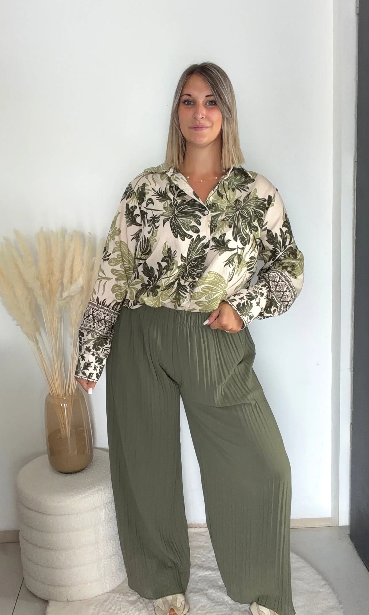 Pantalon Alma - Kaki Maddy & Co