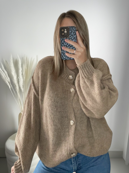 Gilet à boutons CAMILLE