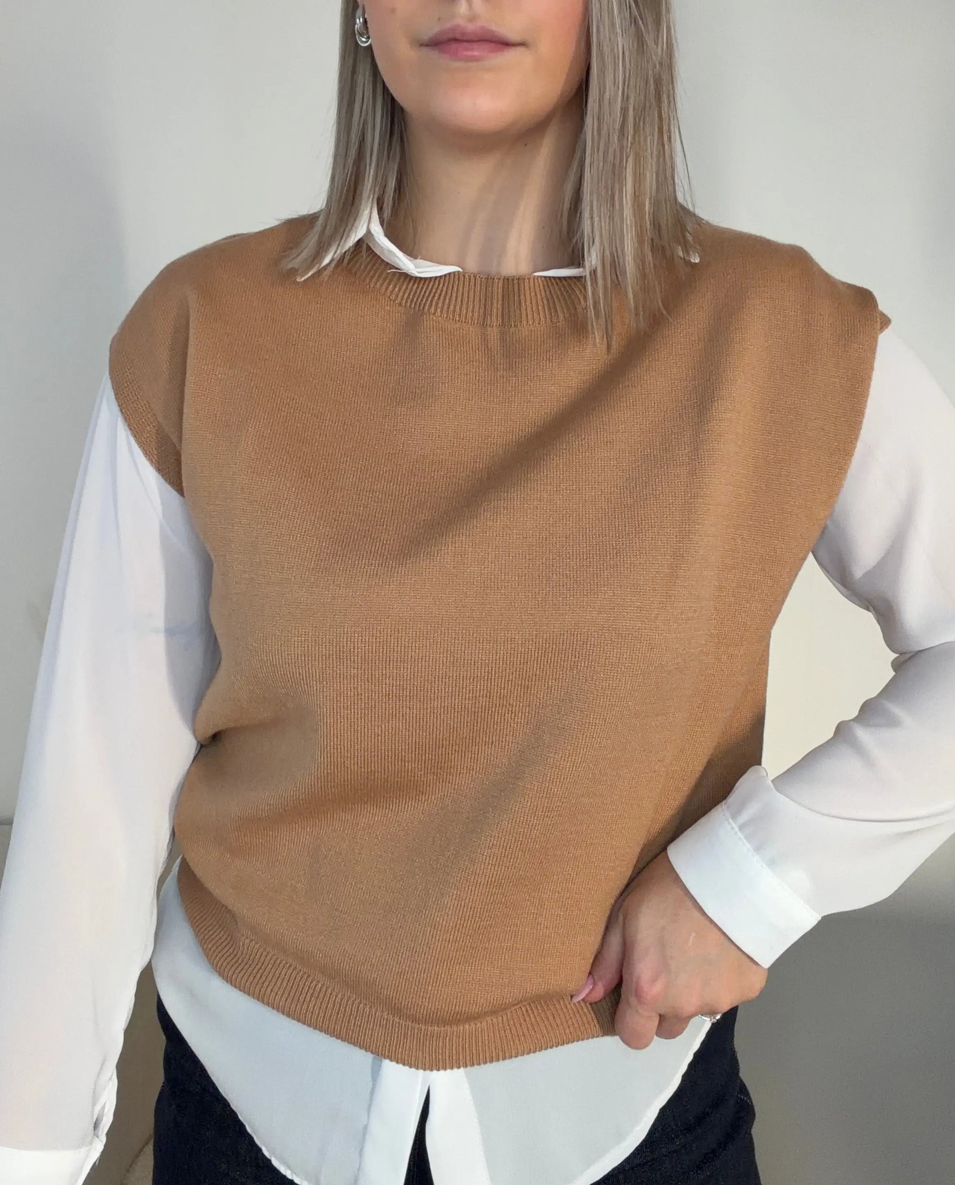 Pull sans manches CLARA Maddy & Co