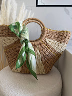 Foulard carré imprimé - Vert Maddy & Co