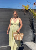 Robe Soleil - Gaze de coton Jaune Maddy & Co
