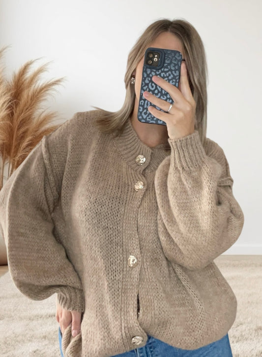 Gilet à boutons CAMILLE