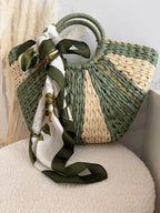 Foulard carré imprimé - Kaki Maddy & Co