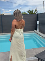 Robe Paula - Jaune Pastel Maddy & Co